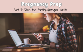 A woman working on her laptop late into the night